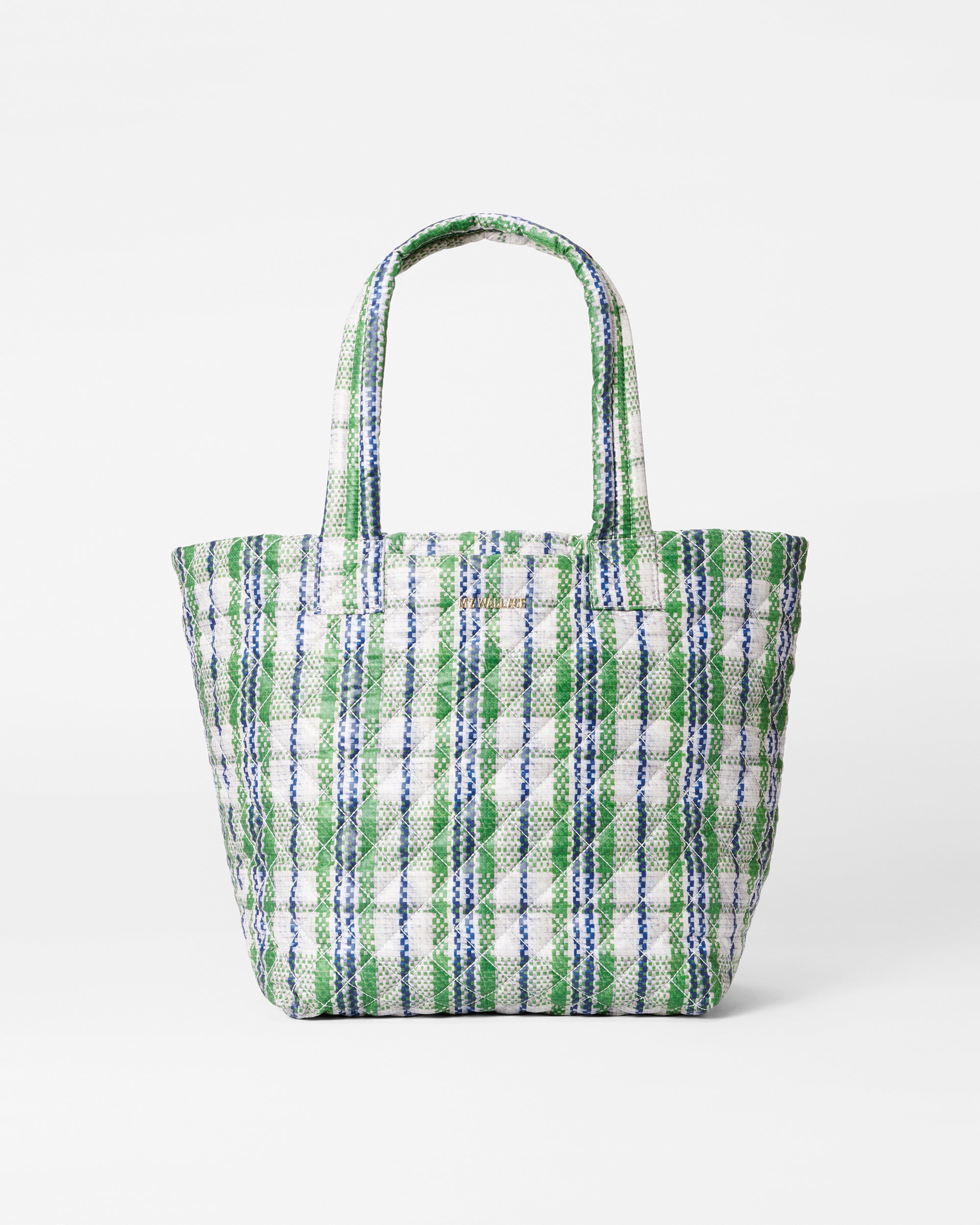 MZ Wallace store Small Metro Deluxe Tote - Checkered w/ pouch included