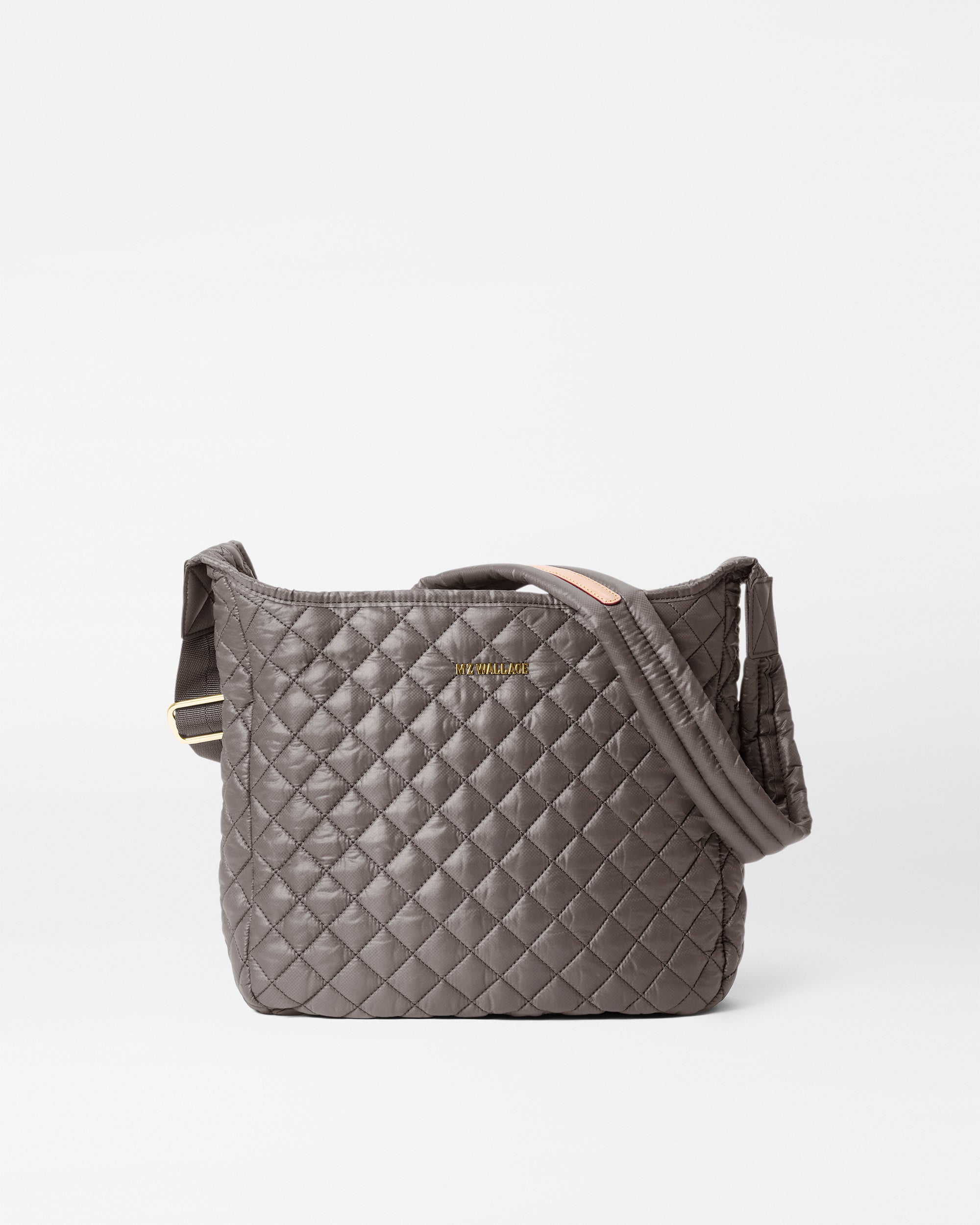 Grey quilted clearance crossbody bag