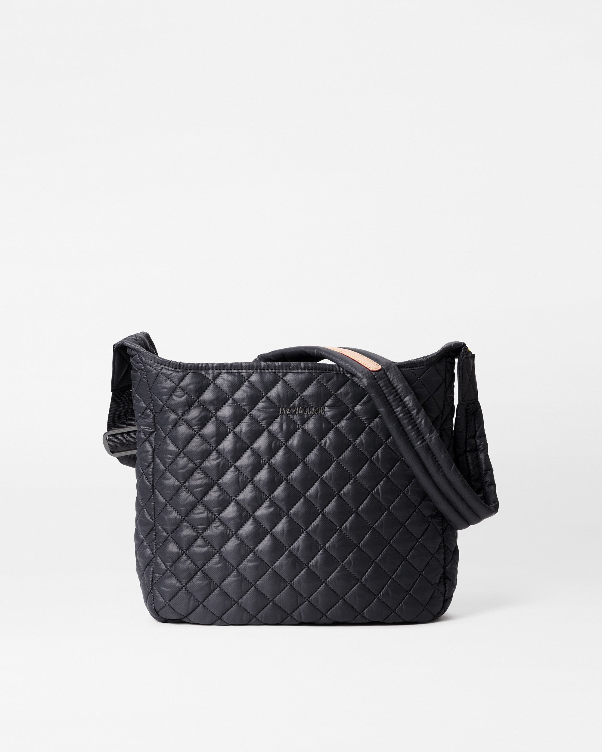 Parker Deluxe Quilted Crossbody Bag in Black | MZ Wallace