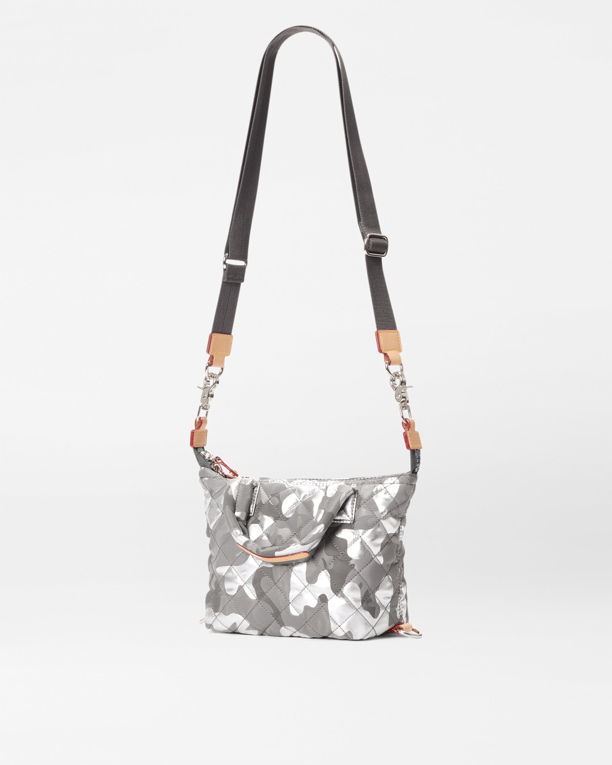 MZ Wallace Canvas Camouflage Mini good Handbag