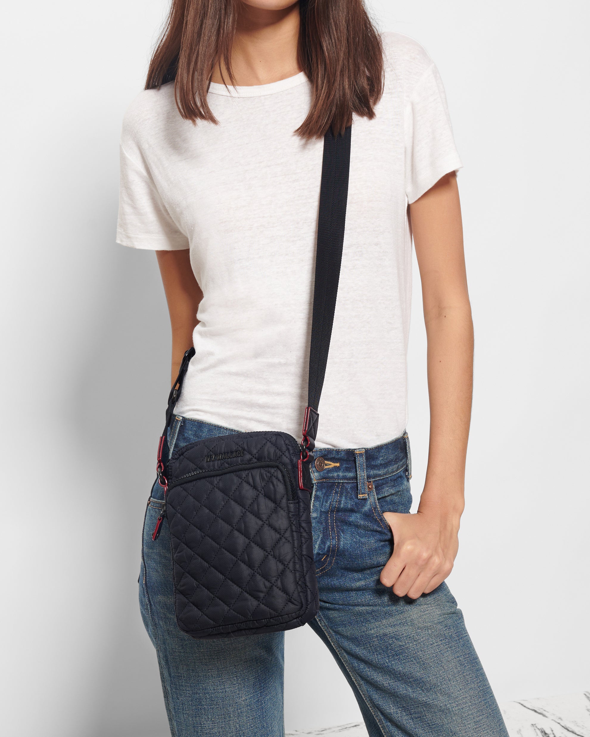 Mz wallace metro flat crossbody bag sale