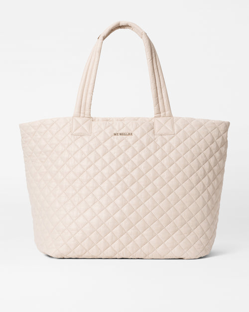 Mushroom Large Metro Tote Deluxe