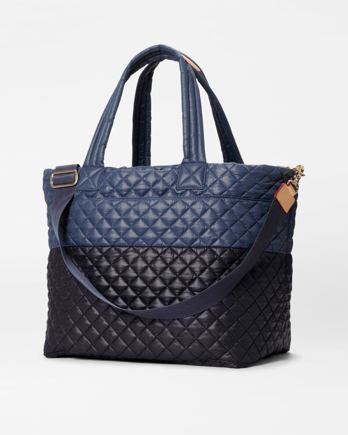 Black/Navy Large Metro Tote Deluxe