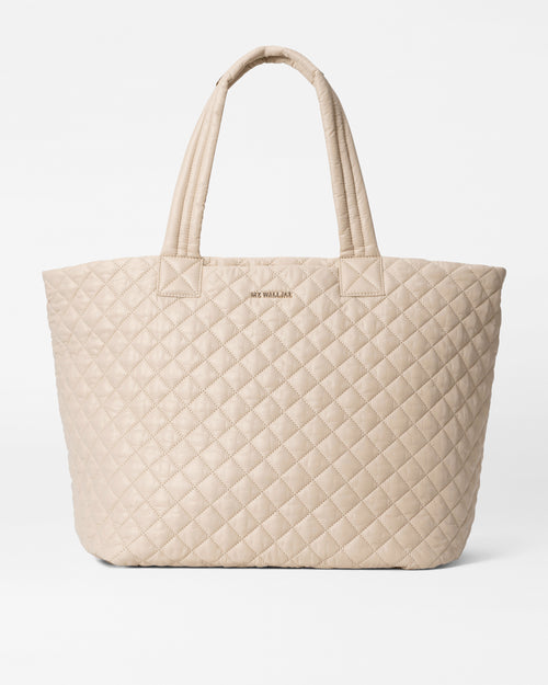 Large Metro Tote Deluxe-Buff