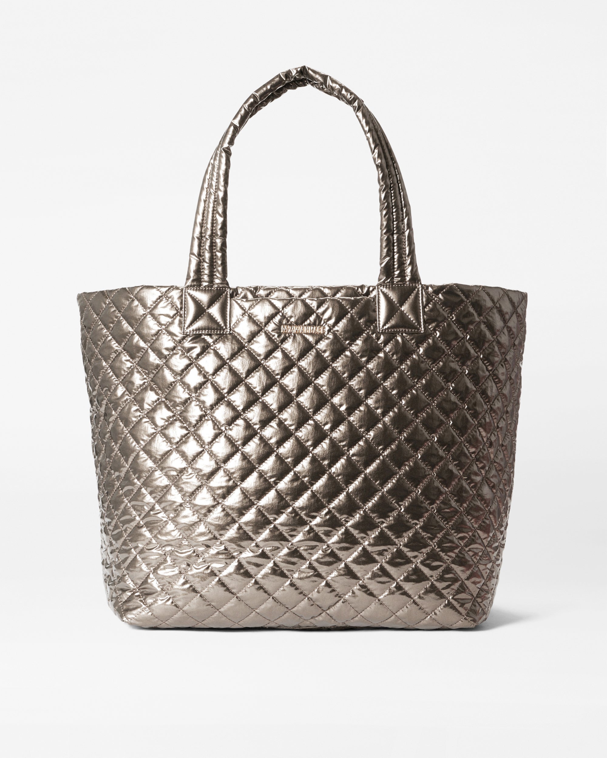 Moondust Metallic Lacquer Large Metro Tote Deluxe