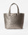 Moondust Metallic Lacquer Large Metro Tote Deluxe