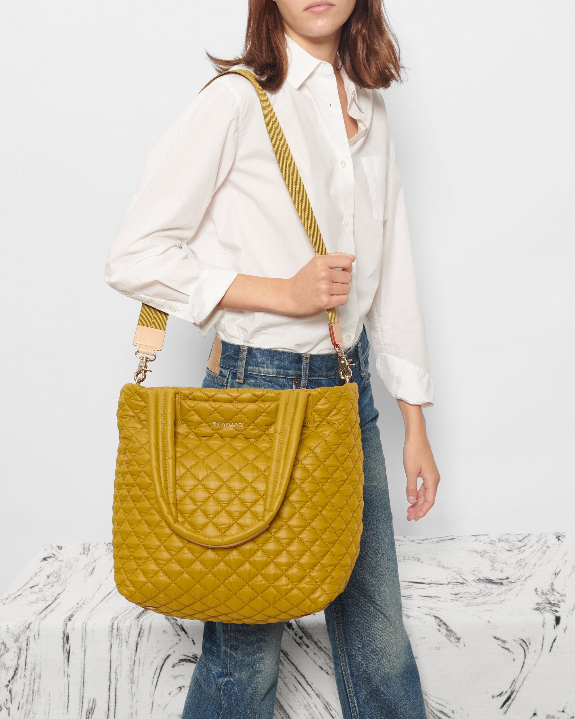 Ochre Medium Metro Tote Deluxe