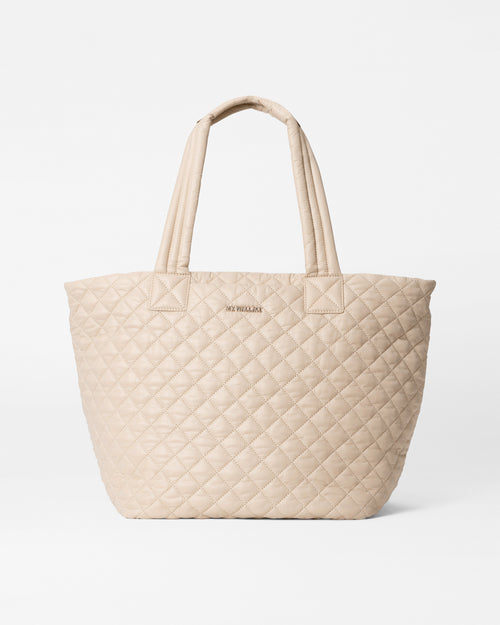 Medium Metro Tote Deluxe-Buff