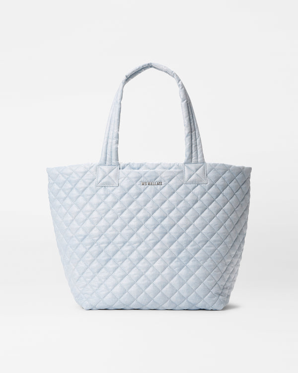 Medium Metro Tote Deluxe-Chambray