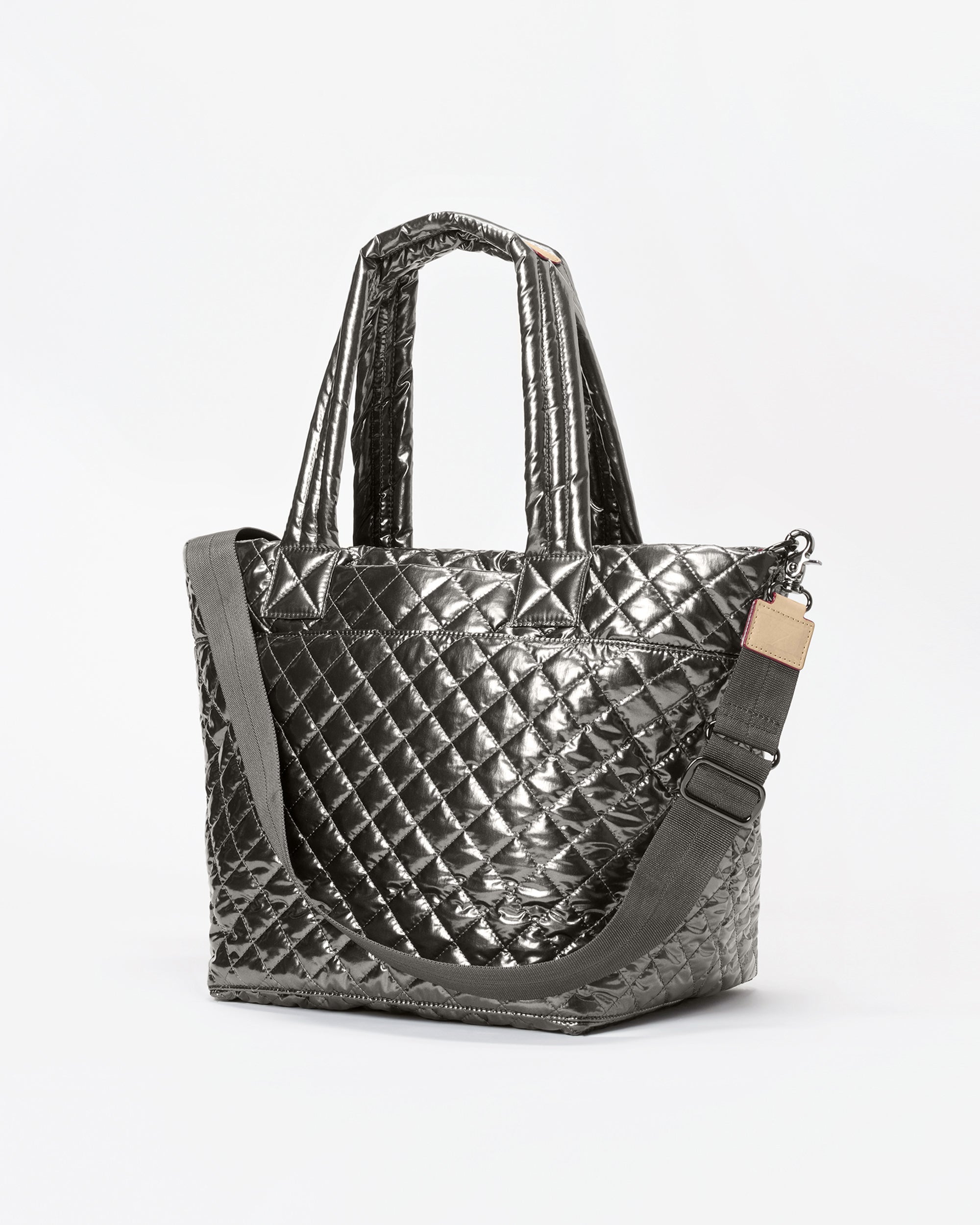 Outlet MZ Wallaze Medium Metro Tote metallic silver