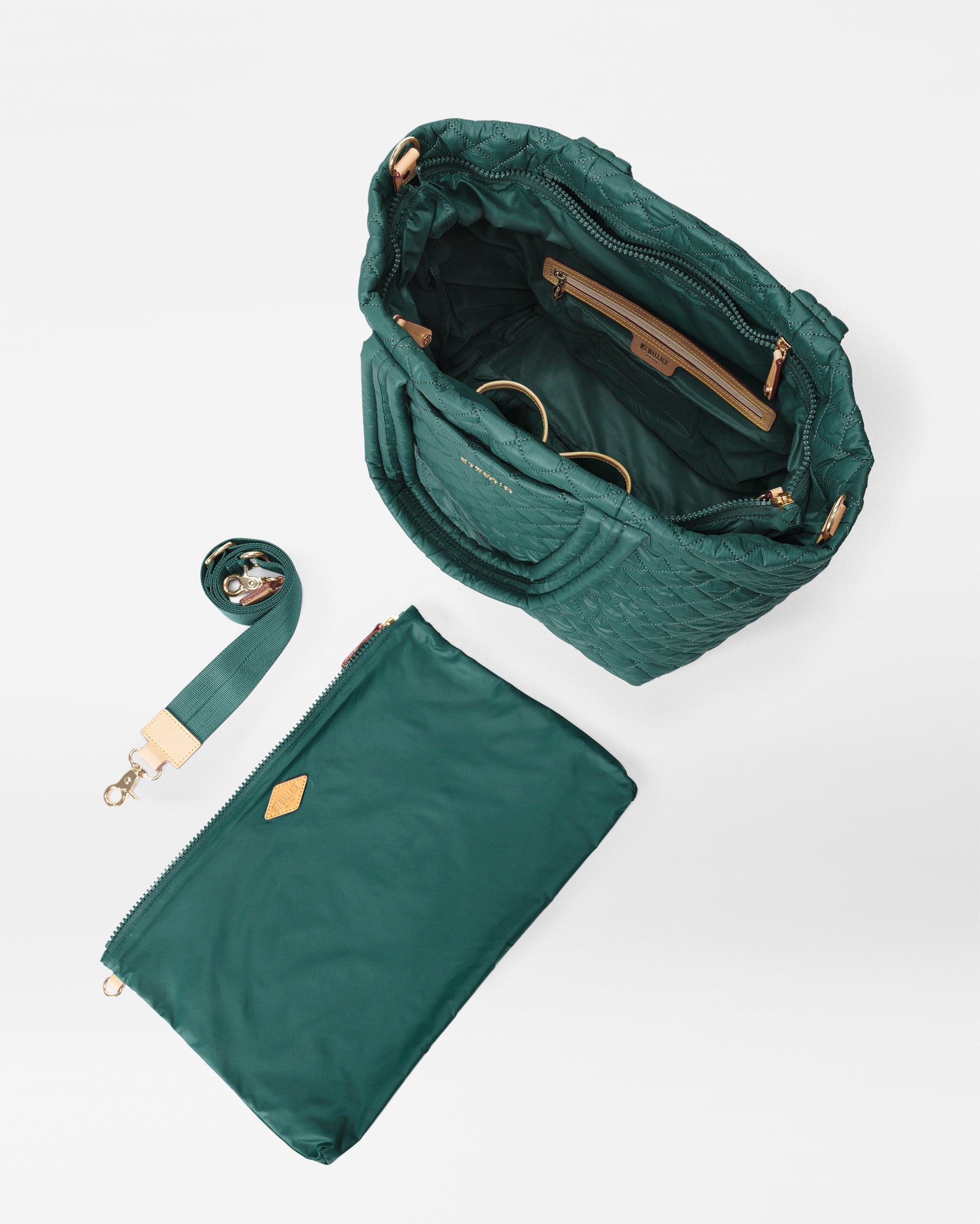 Emerald Medium Metro Tote Deluxe