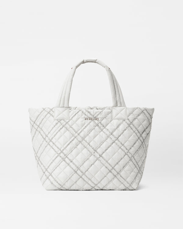 Small Metro Tote Deluxe-Frost Tinsel