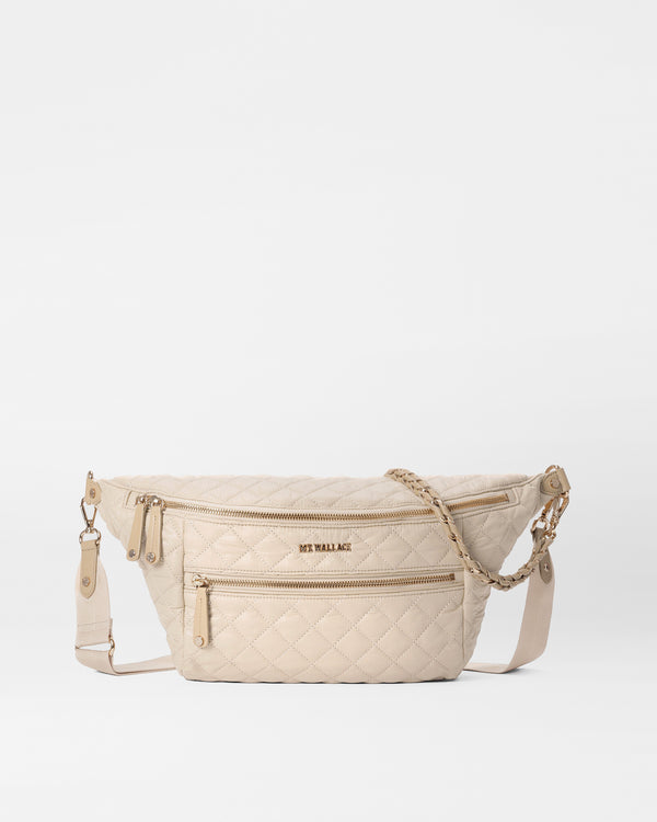 Crosby Crossbody Sling Bag-Buff