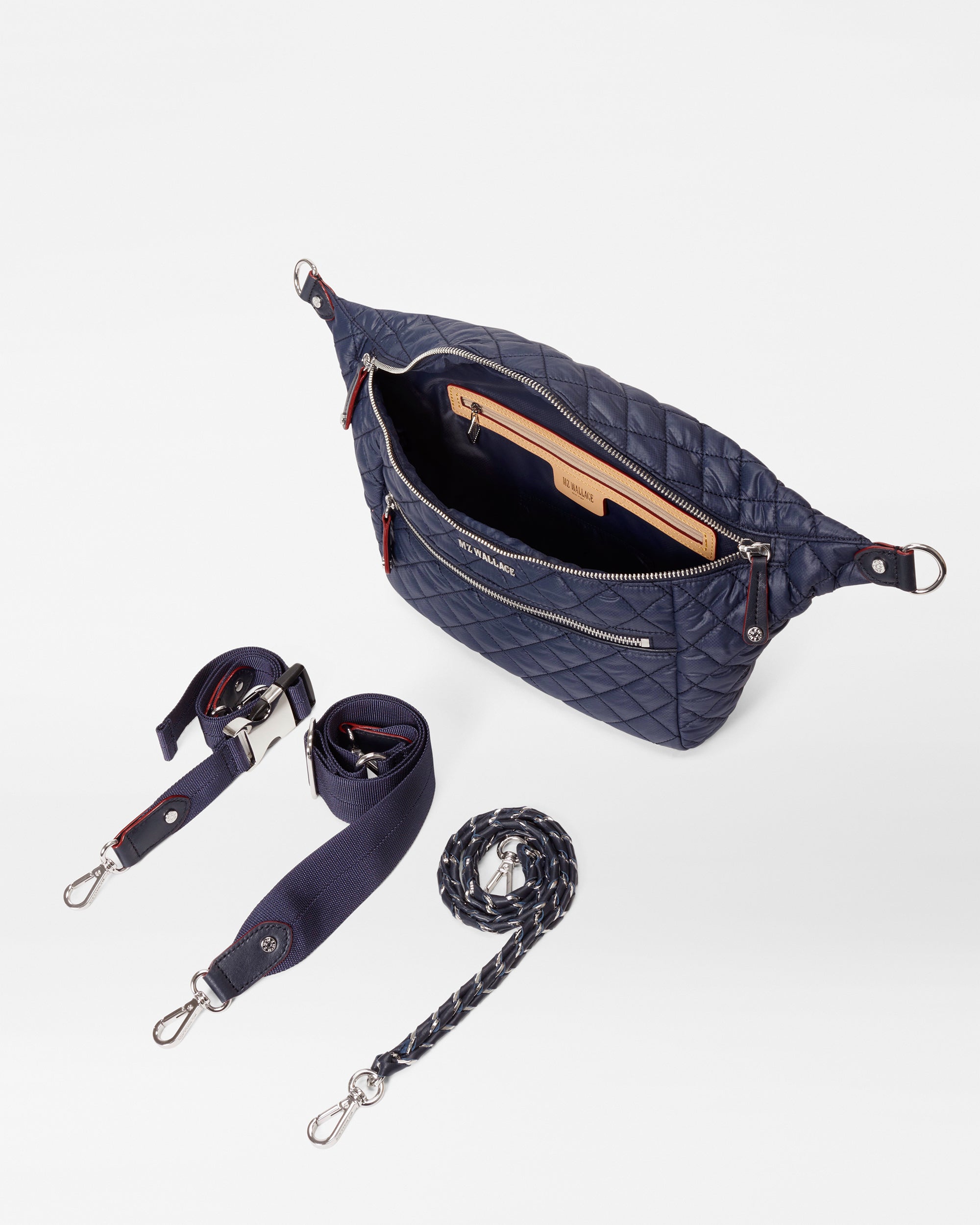 MZ Wallace Crosby Crossbody - buying Navy