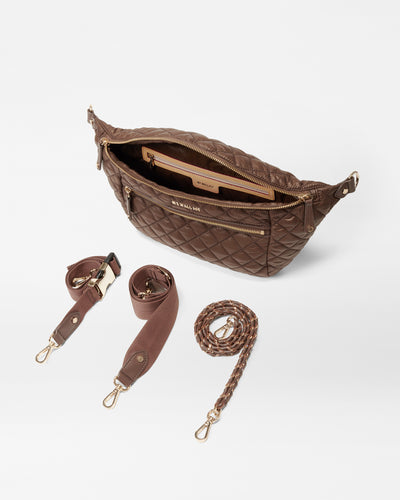 Walnut Crosby Crossbody Sling Bag