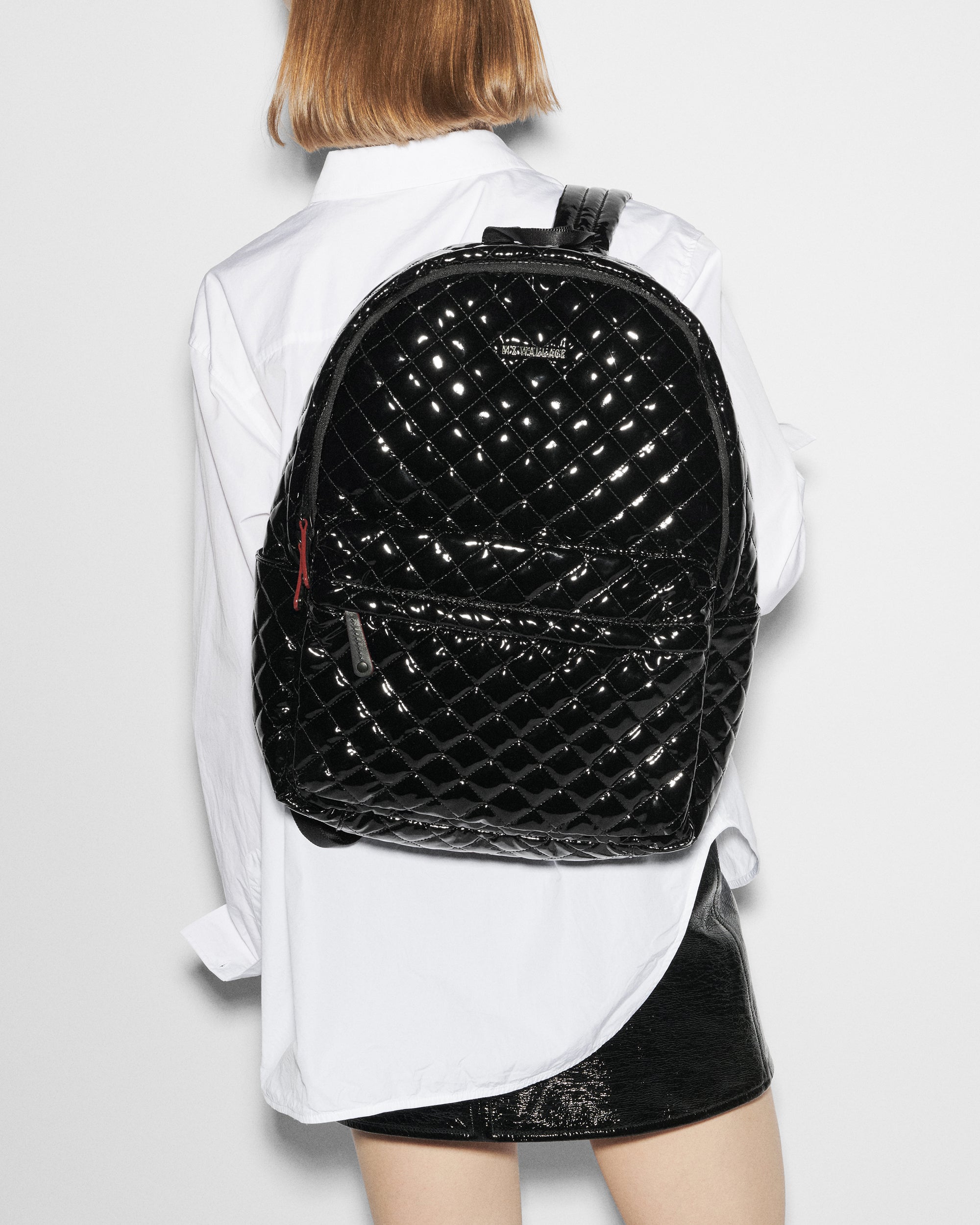 MZ Wallae Black Metro Backpack sold Deluxe