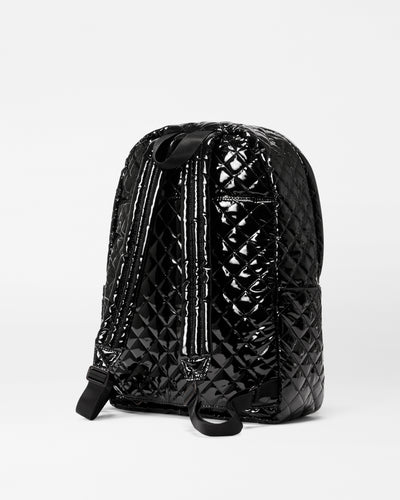 Black Lacquer Metro Backpack Deluxe