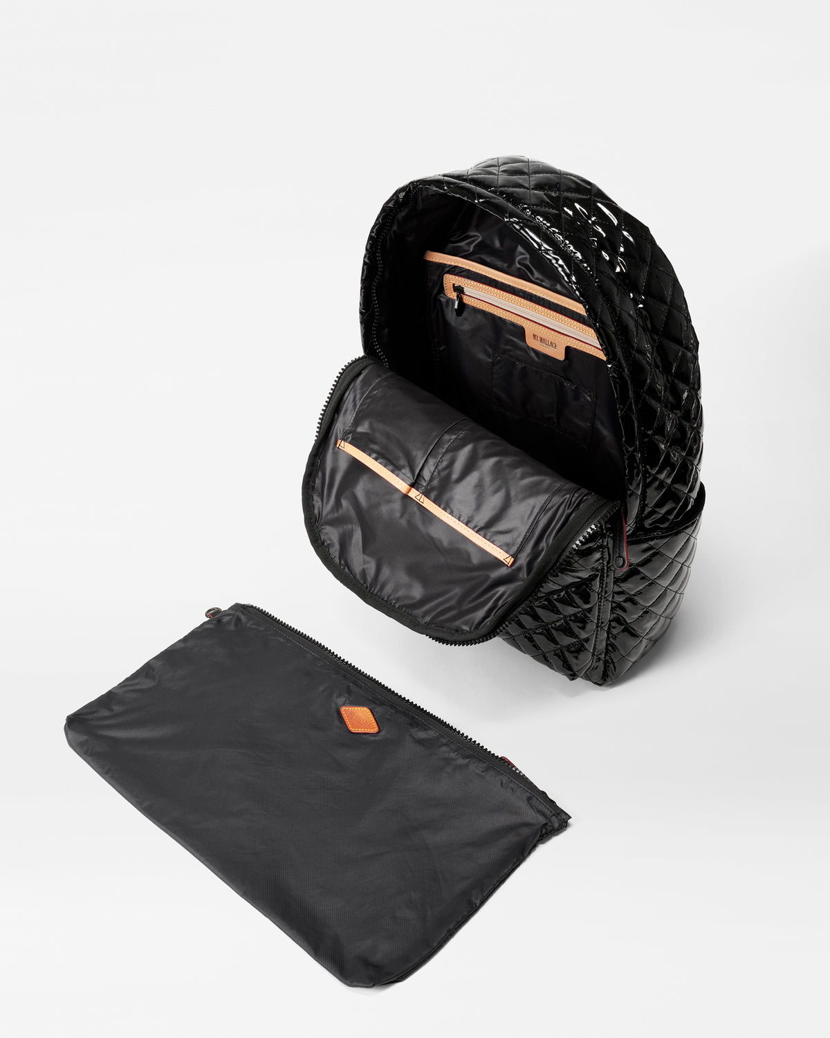 Black Lacquer Metro Backpack Deluxe