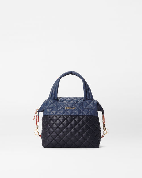 Black/Navy Small Sutton Deluxe