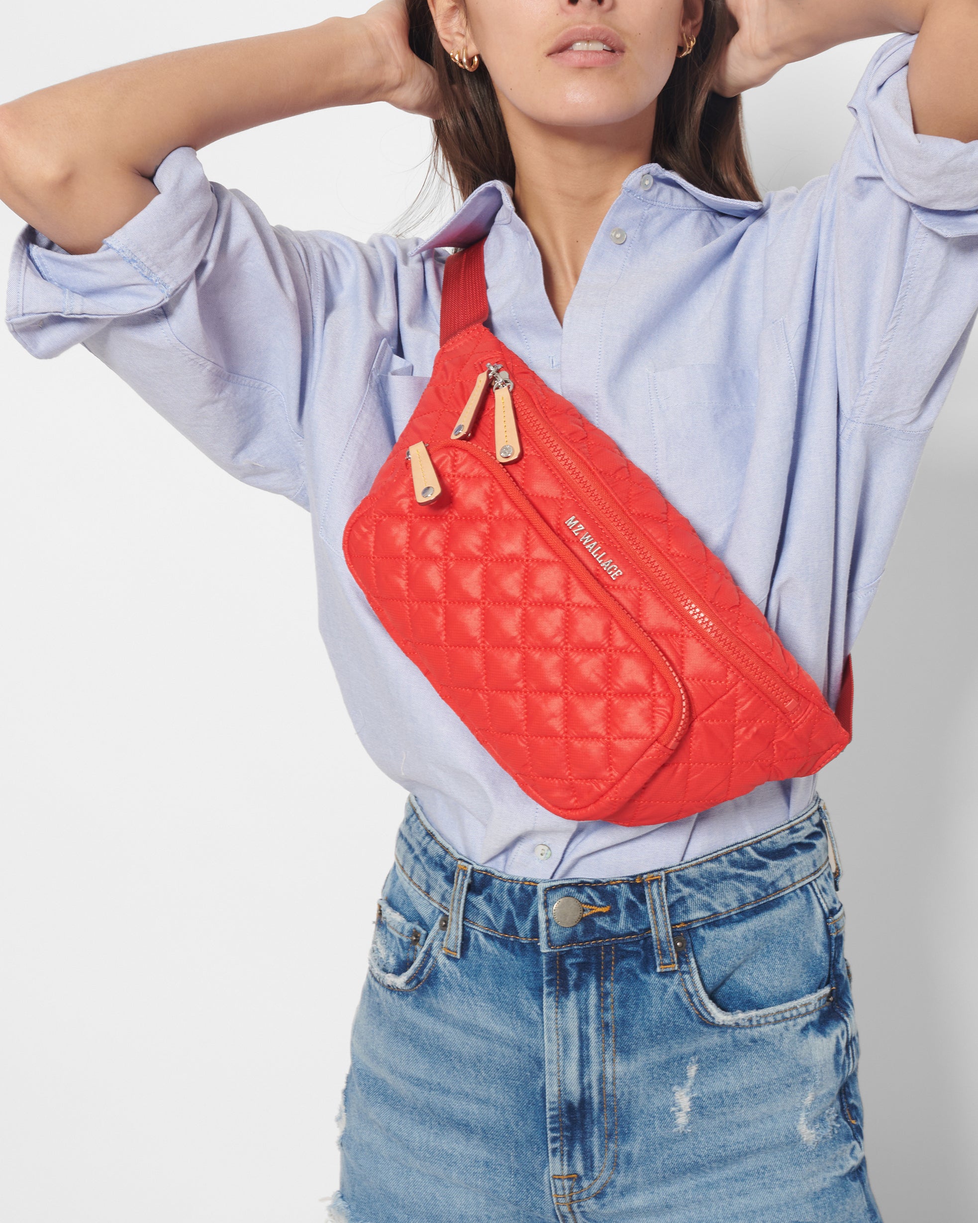 Shop MZ Wallace Metro Quilted Sling Bag