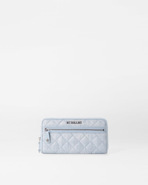 Chambray Crosby Long Wallet