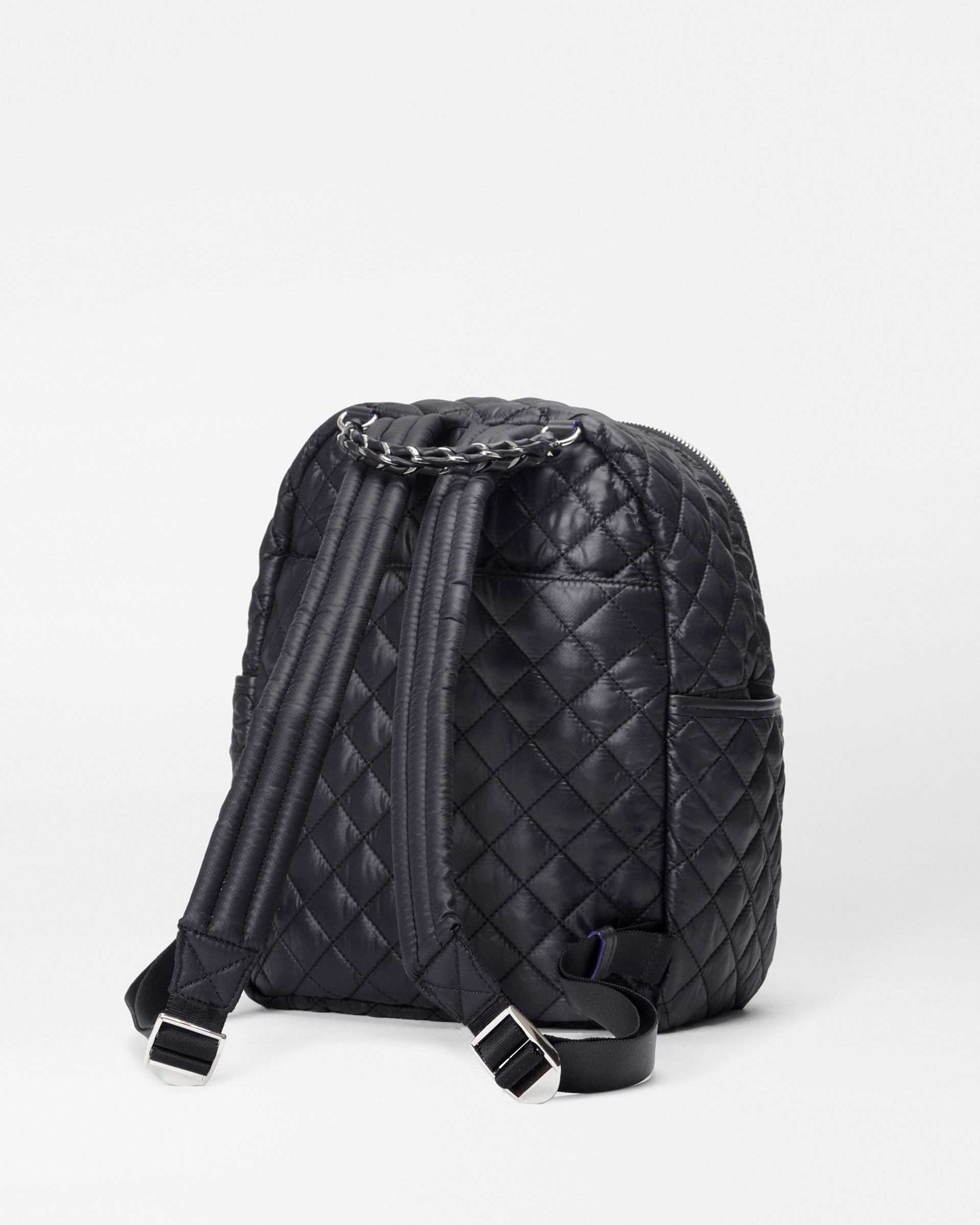 Black Small Crosby Backpack - 4