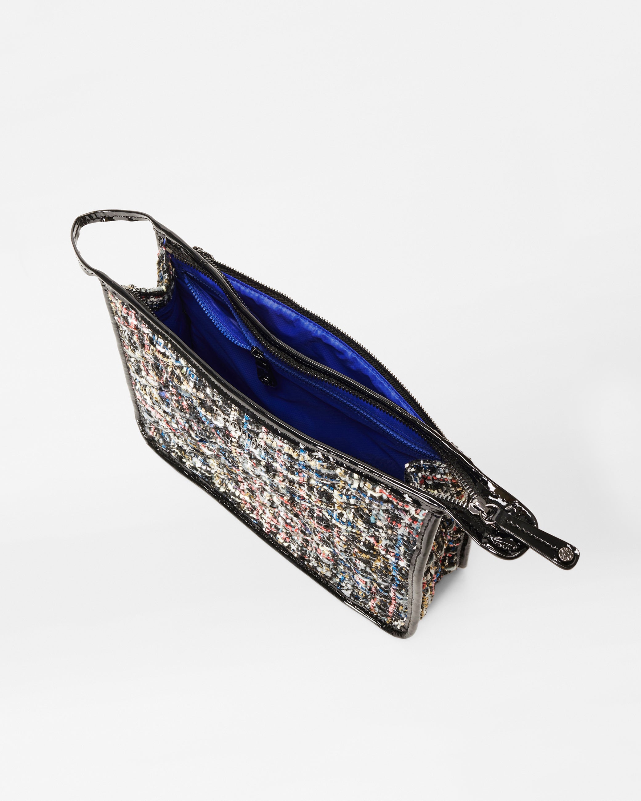 Midnight Sparkle Boucle Metro Clutch - 4