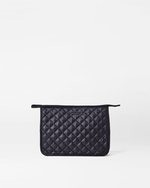 Black Personalized Metro Clutch