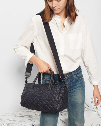 Black Metro Satchel