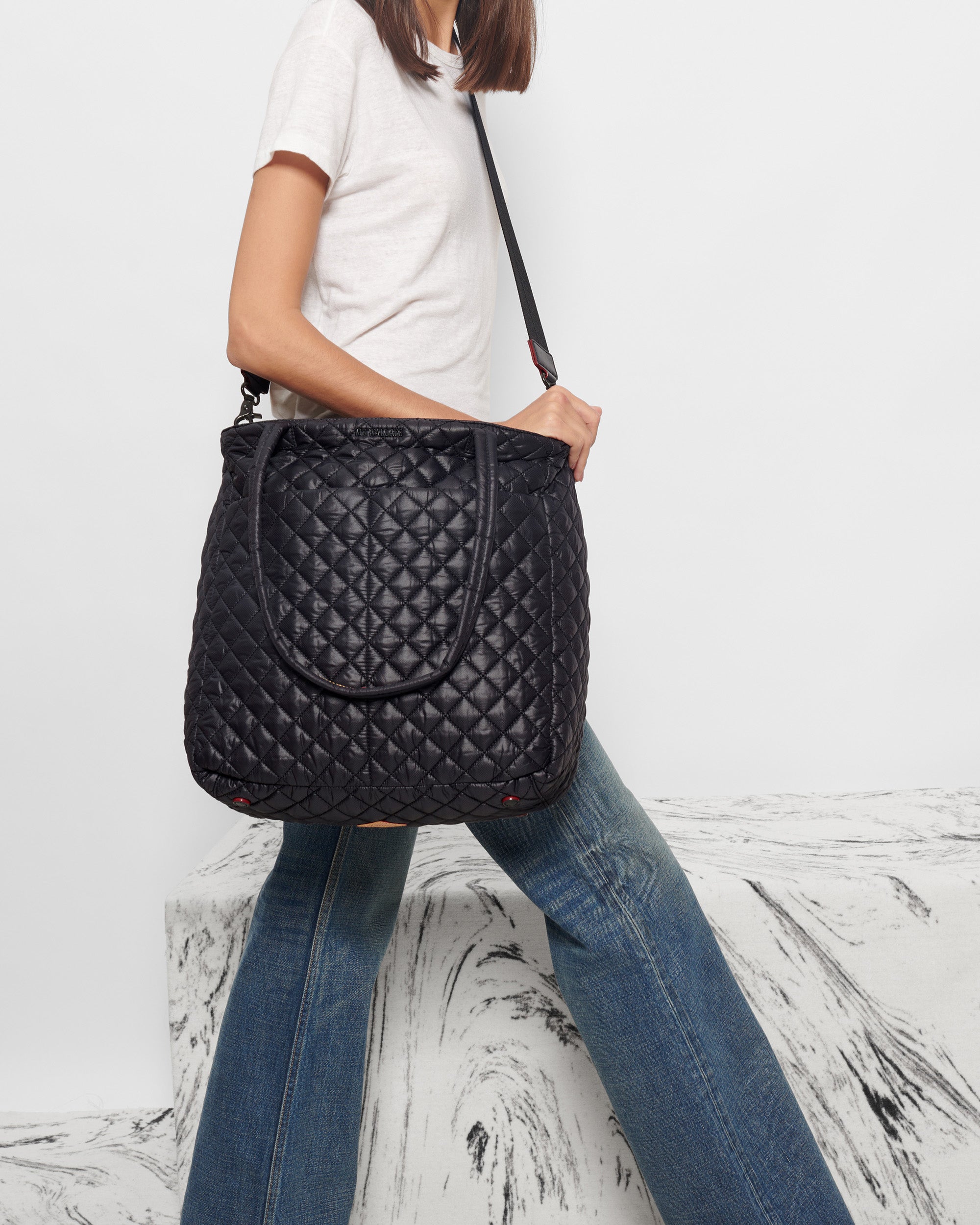 Mz wallace quilted tote sale