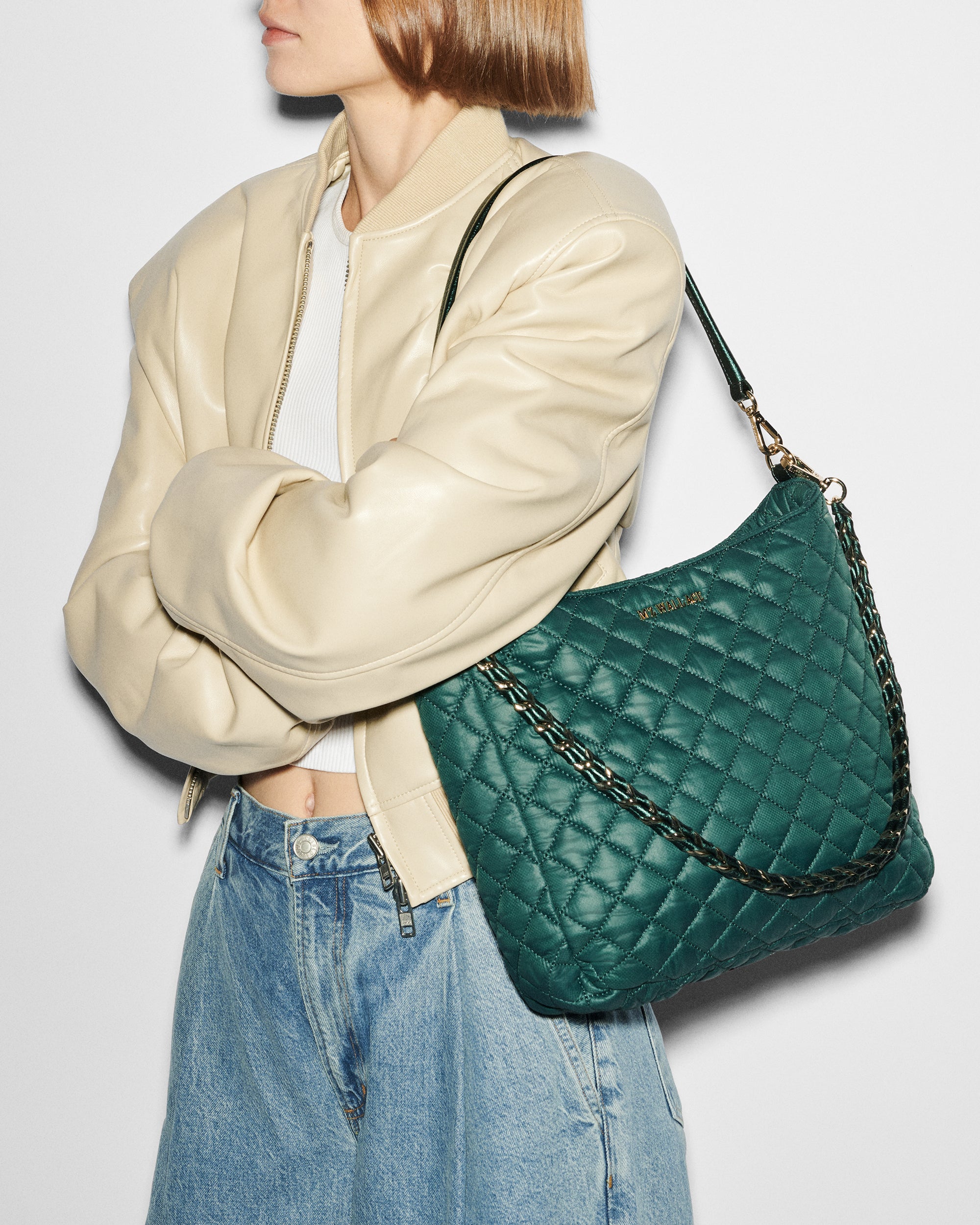 Crosby Hobo-Emerald - 2