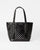 Black Lacquer Medium Empire Tote