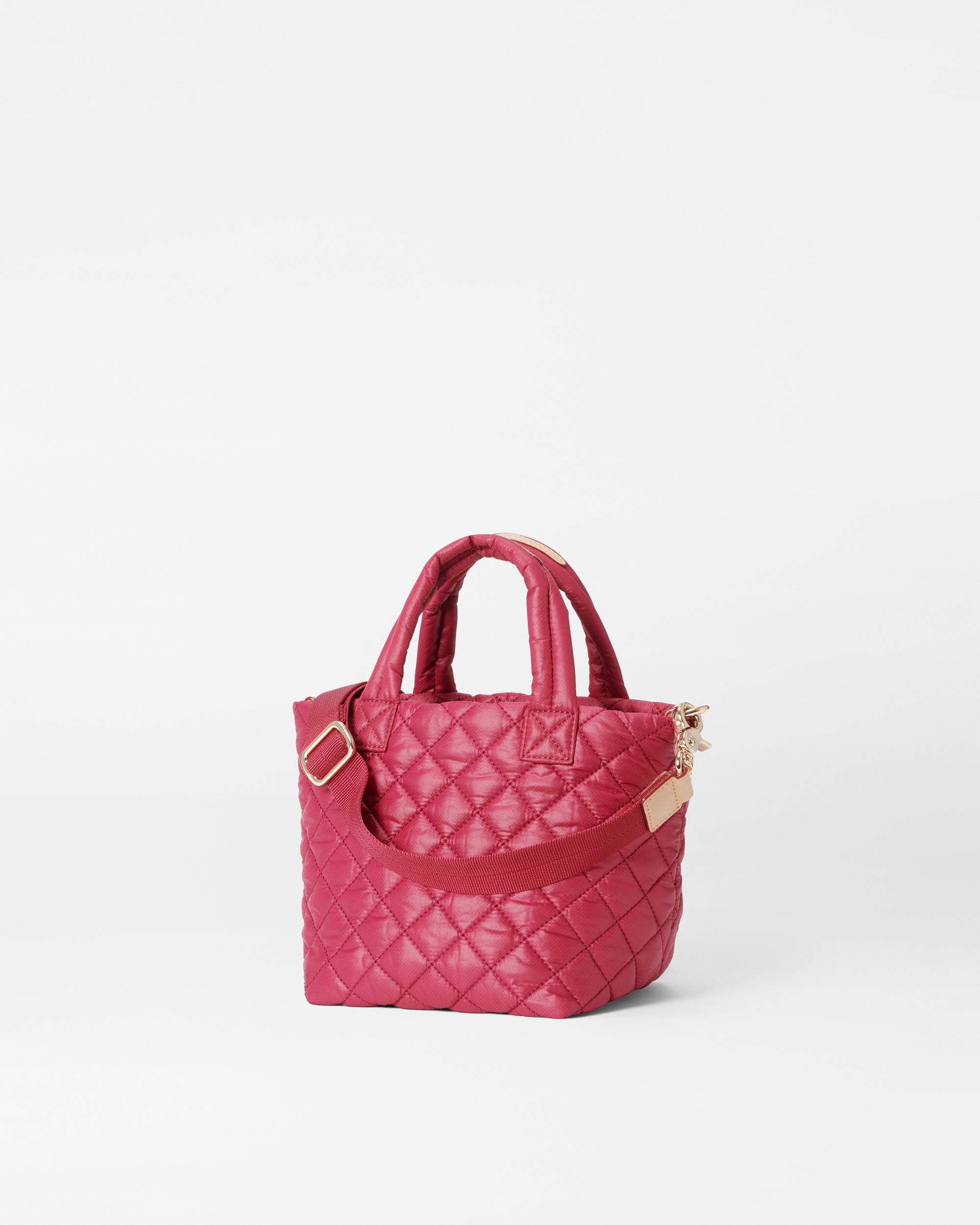 small zip tote - dahlia