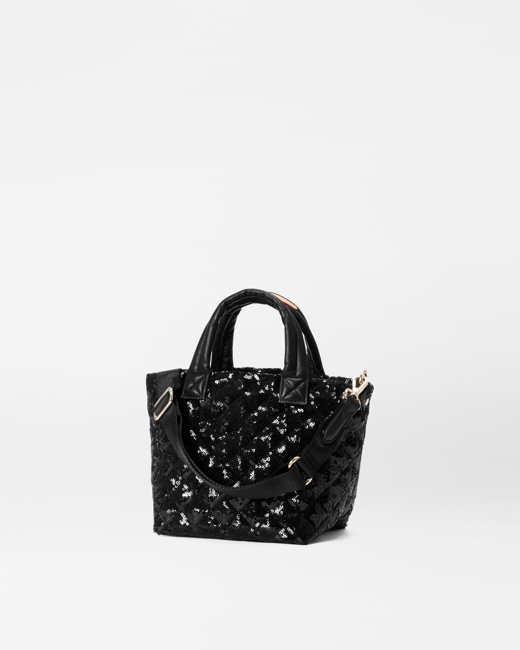 BLACK SEQUIN store BAG TOTE