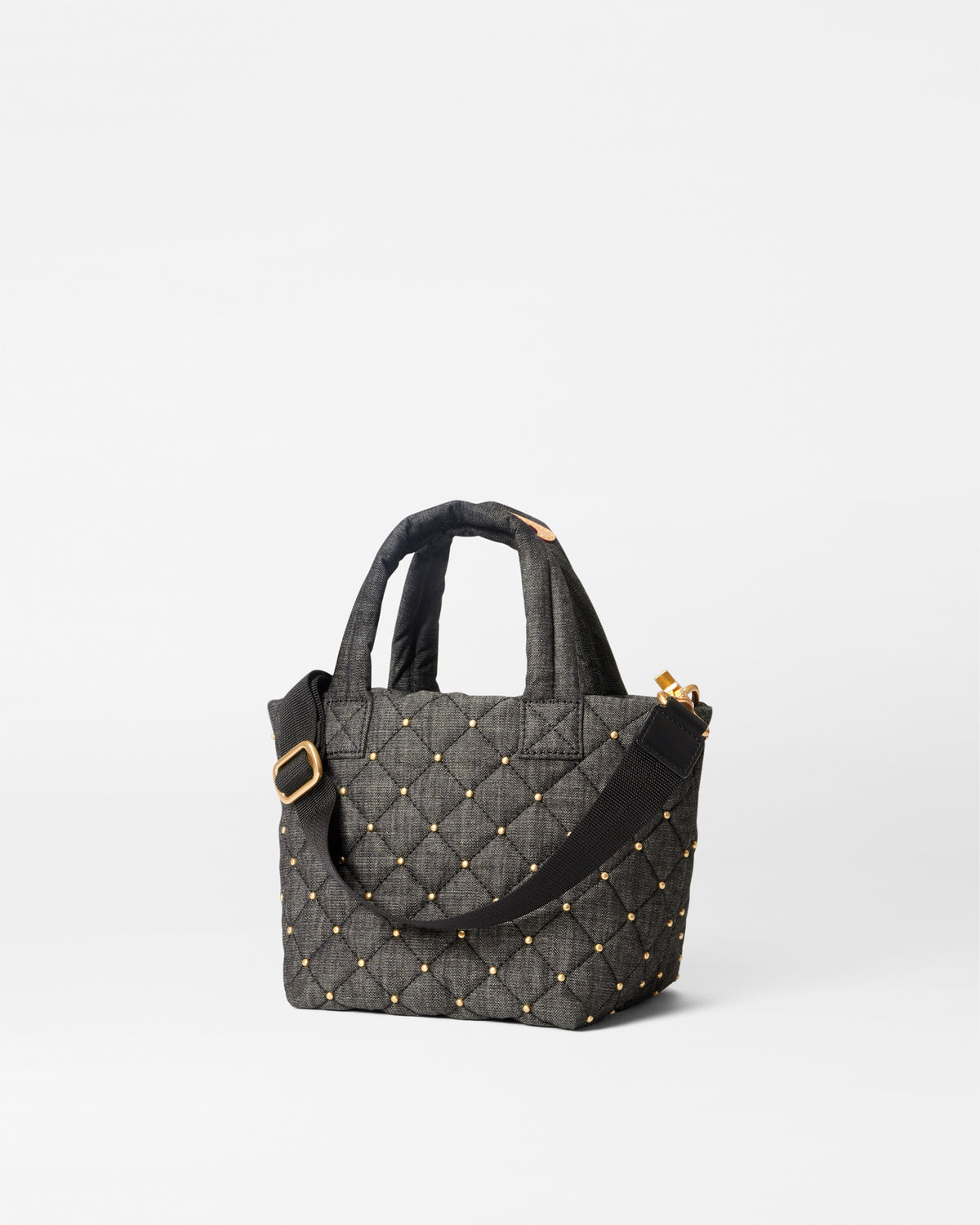 True Charcoal Denim Micro Metro Tote Deluxe