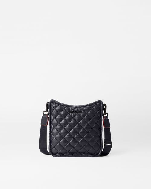 Small Metro Box Crossbody-Black