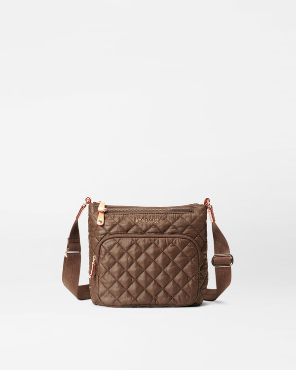 Walnut Metro Scout Crossbody Deluxe