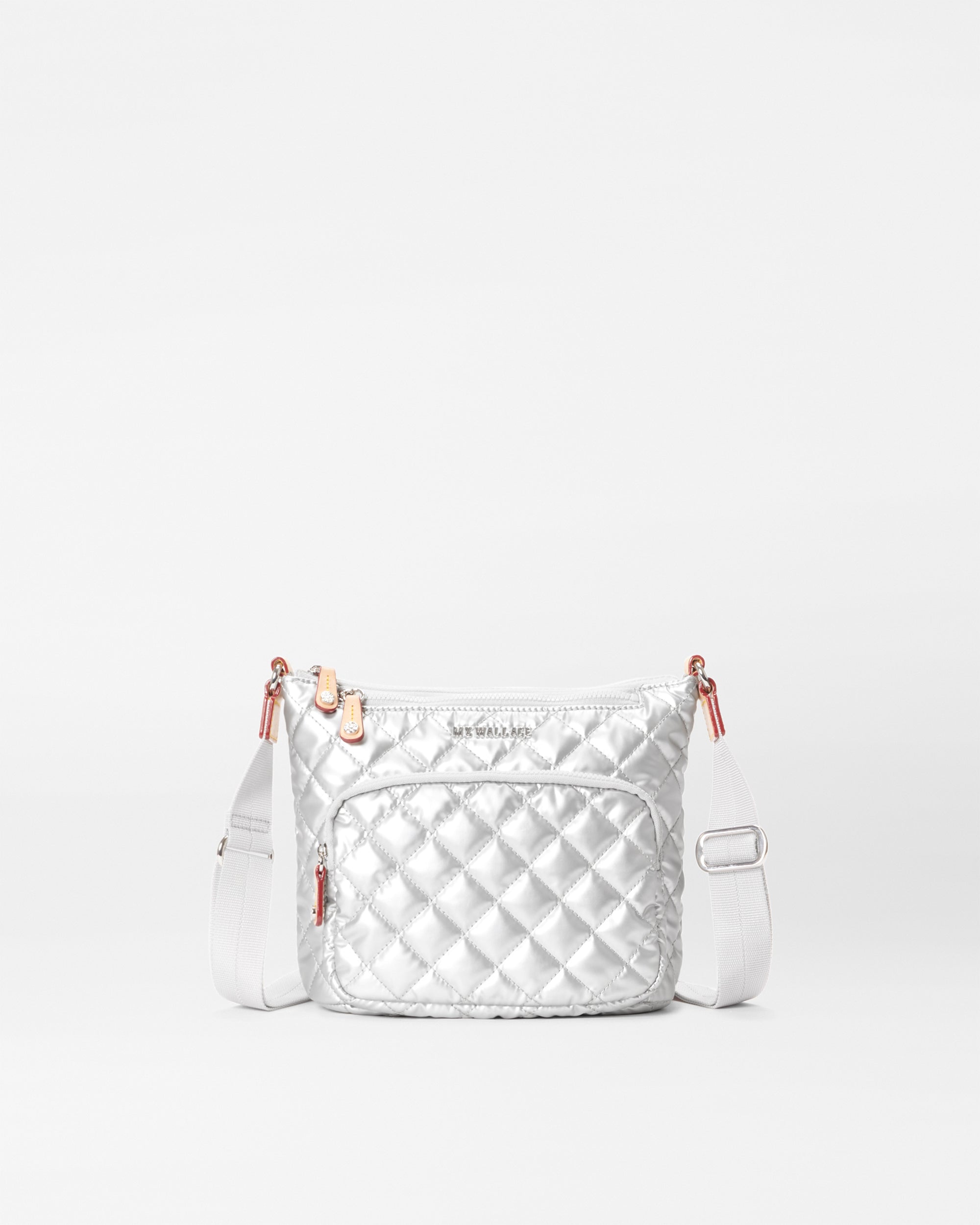 Matte Silver Metro Scout Crossbody Deluxe