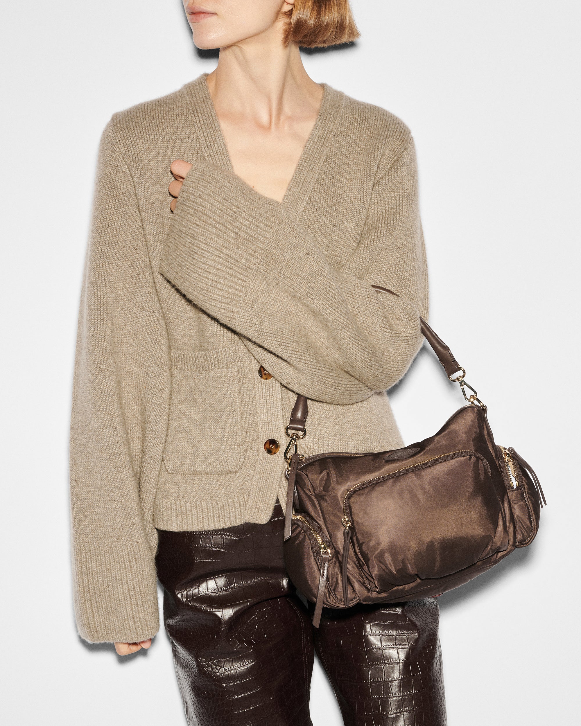 Walnut Small Chelsea Crossbody