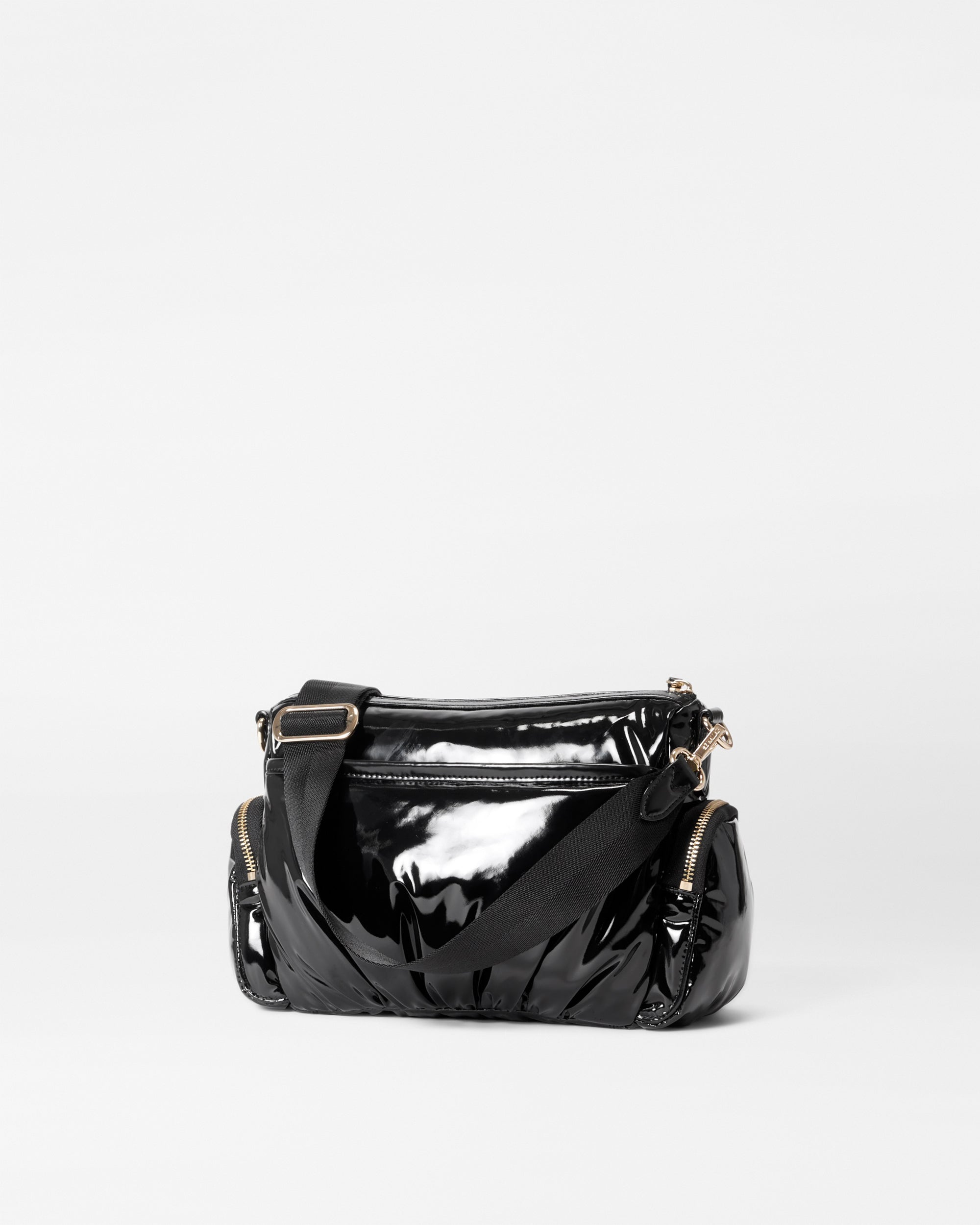 Small Chelsea Crossbody-Black Lacquer - 3