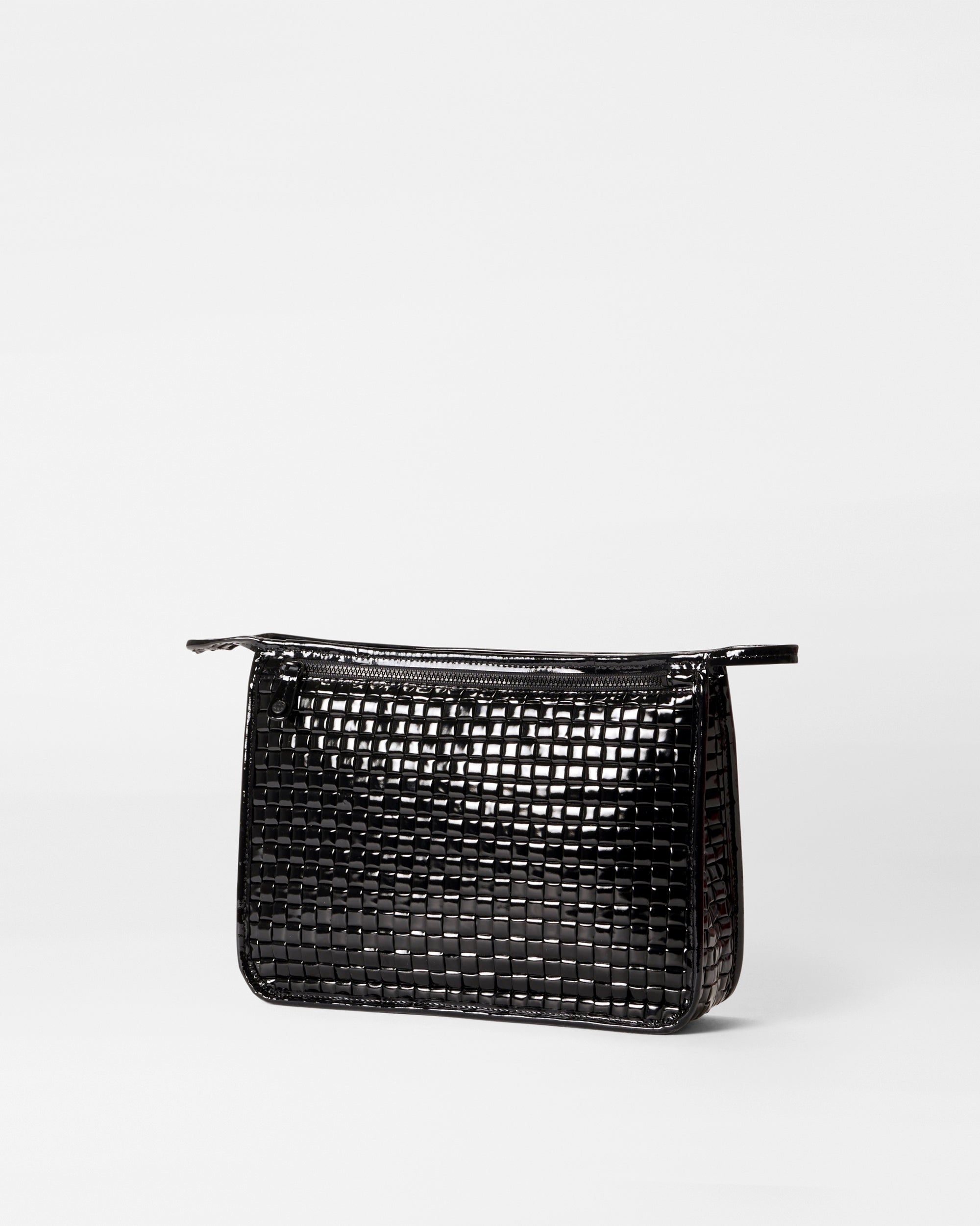 Black 2025 woven clutch