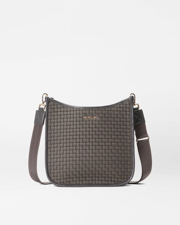 Woven Box Crossbody-Magnet