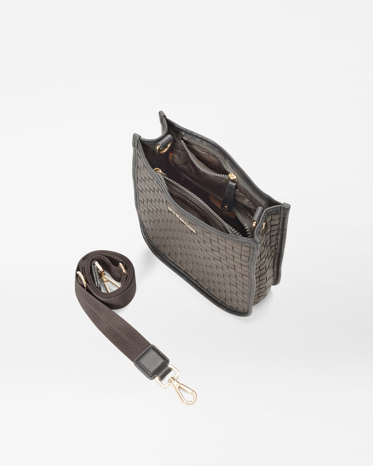 Magnet Small Woven Box Crossbody