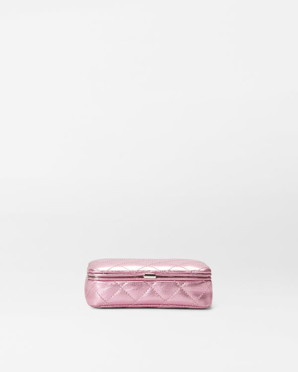 Rose Metallic Leather Retro Frame Case