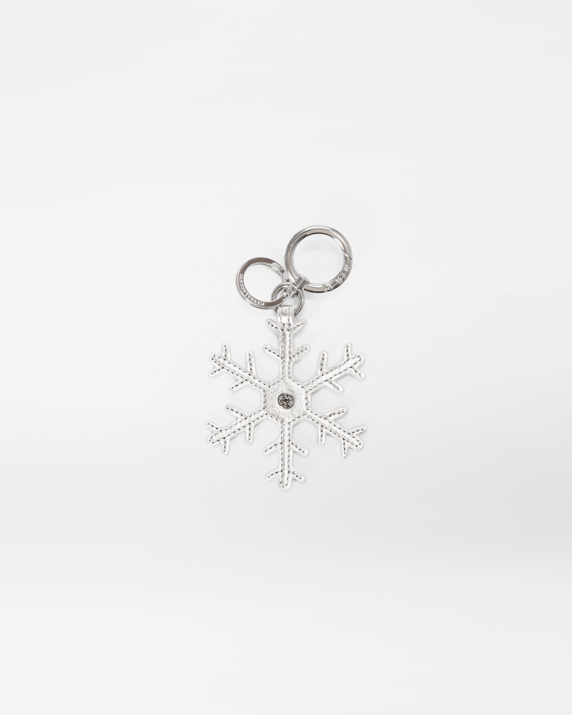 Snowflake Key Charm-Silver Candy - 1