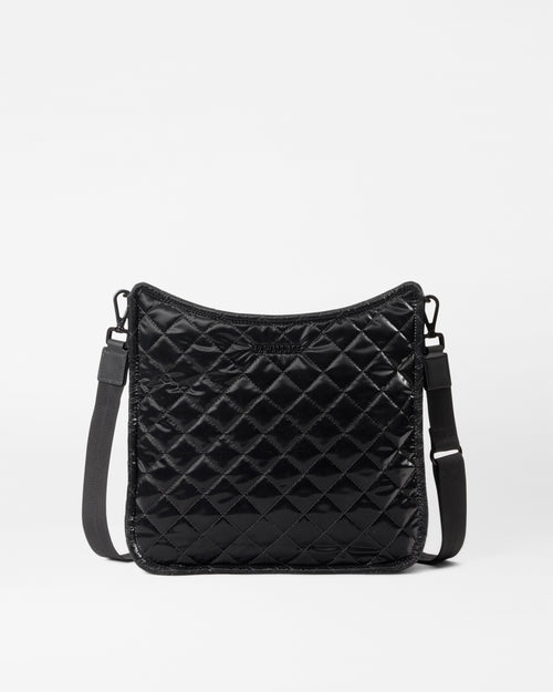 Black Liquid Box Crossbody