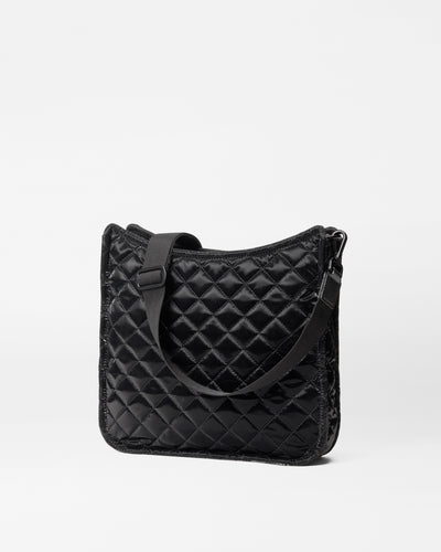 Black Liquid Box Crossbody