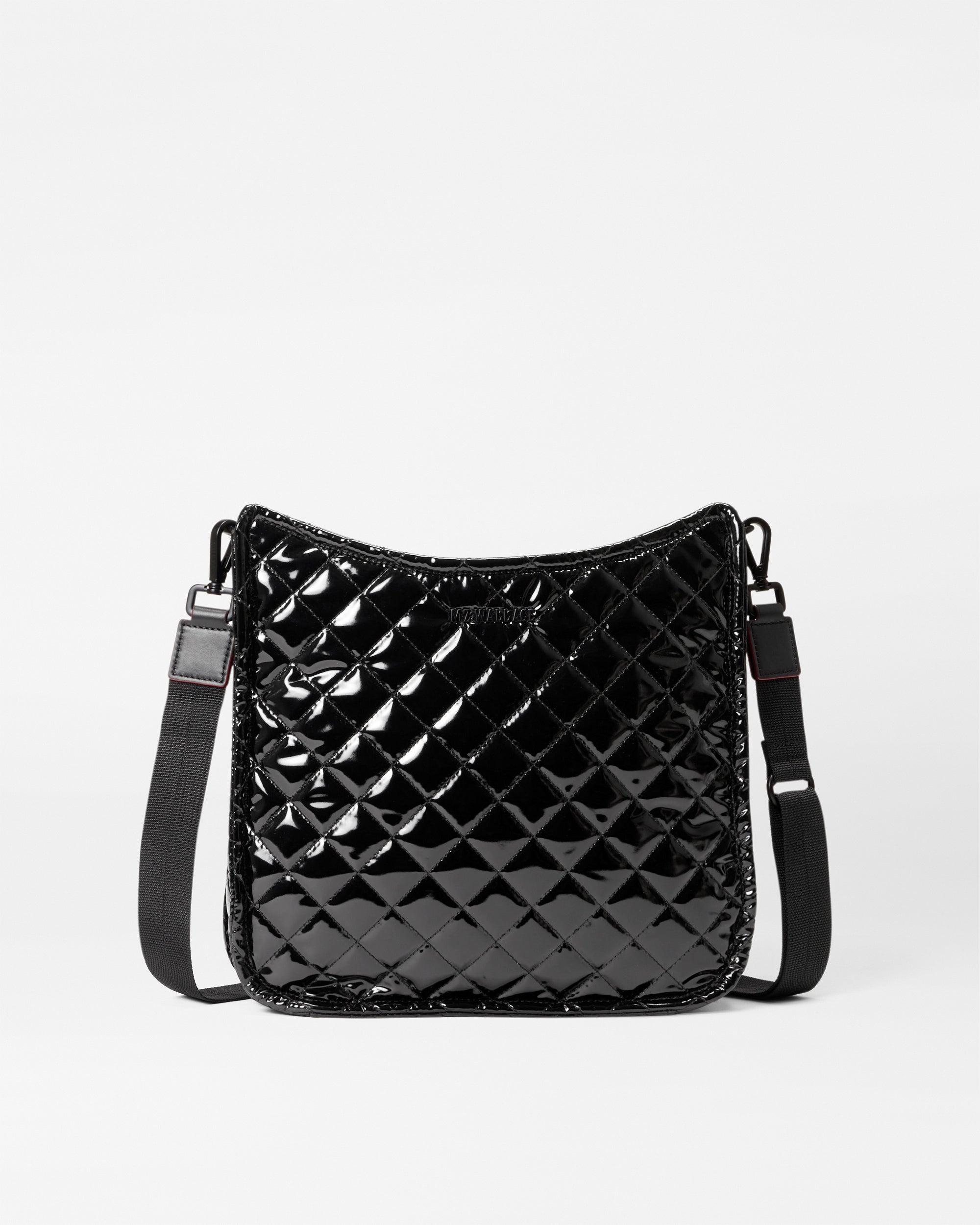 Black Lacquer Box Crossbody