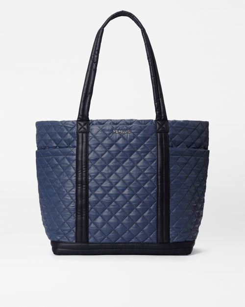 Navy/Black Large Empire Tote