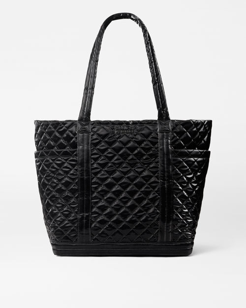 Black Liquid Large Empire Tote